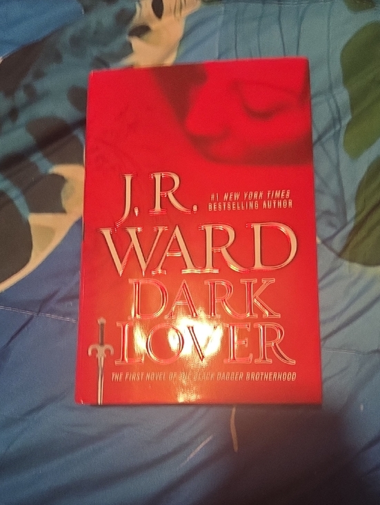 Other - J.R. Ward "Dark Lover" Hardcover - Red Cover